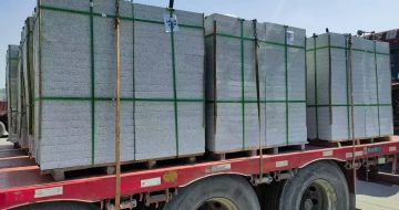 眉山芝麻白花岗岩出货日常地铺石