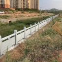 眉山 白麻河道栏杆效果展示图
