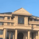 眉山黄金麻别墅外墙干挂石材效果示例
