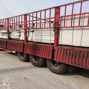 眉山 白麻荔枝面外墙干挂，工厂装车日常