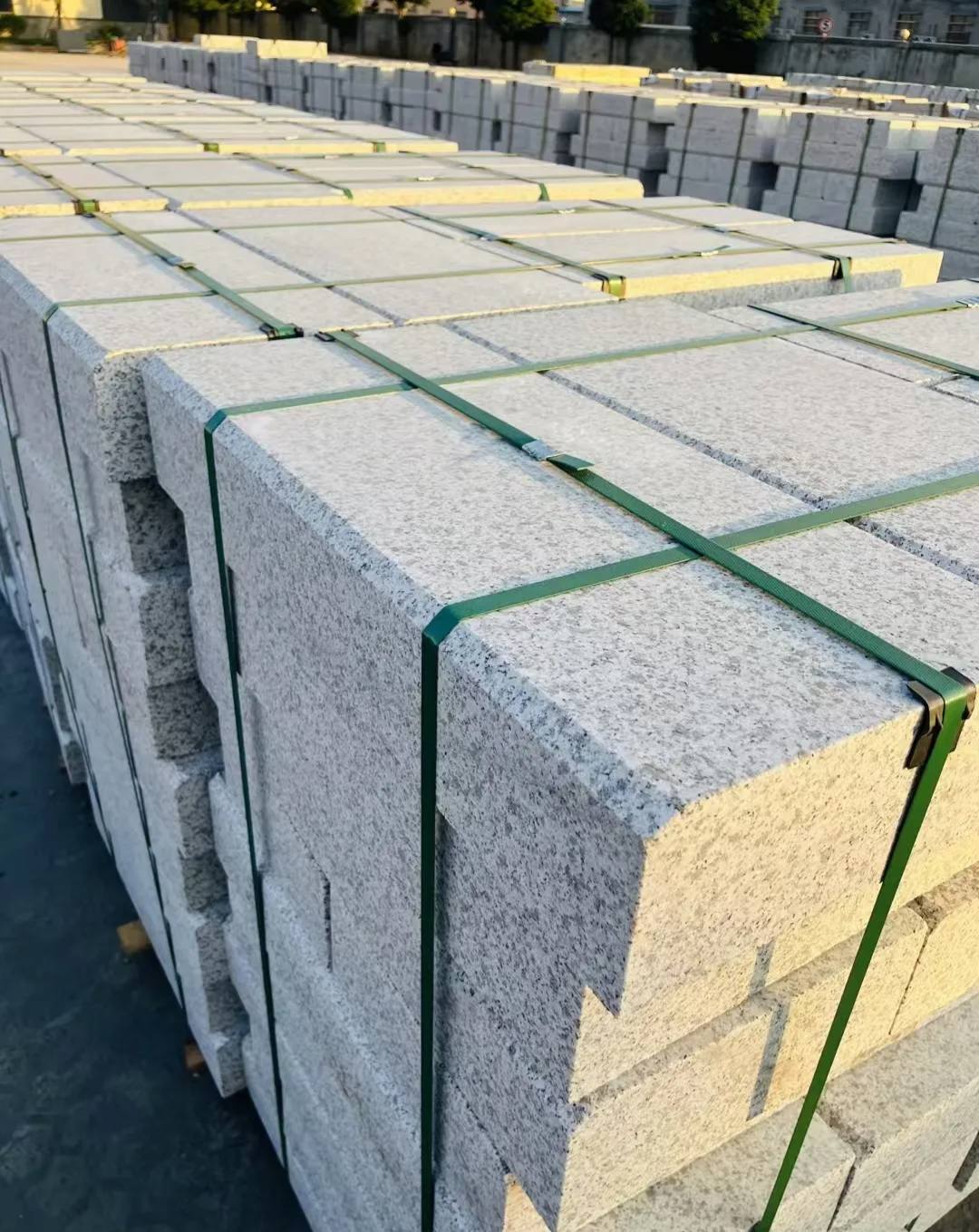 眉山 白麻花岗岩路沿石，马路牙子，路缘石，平石，立缘石等