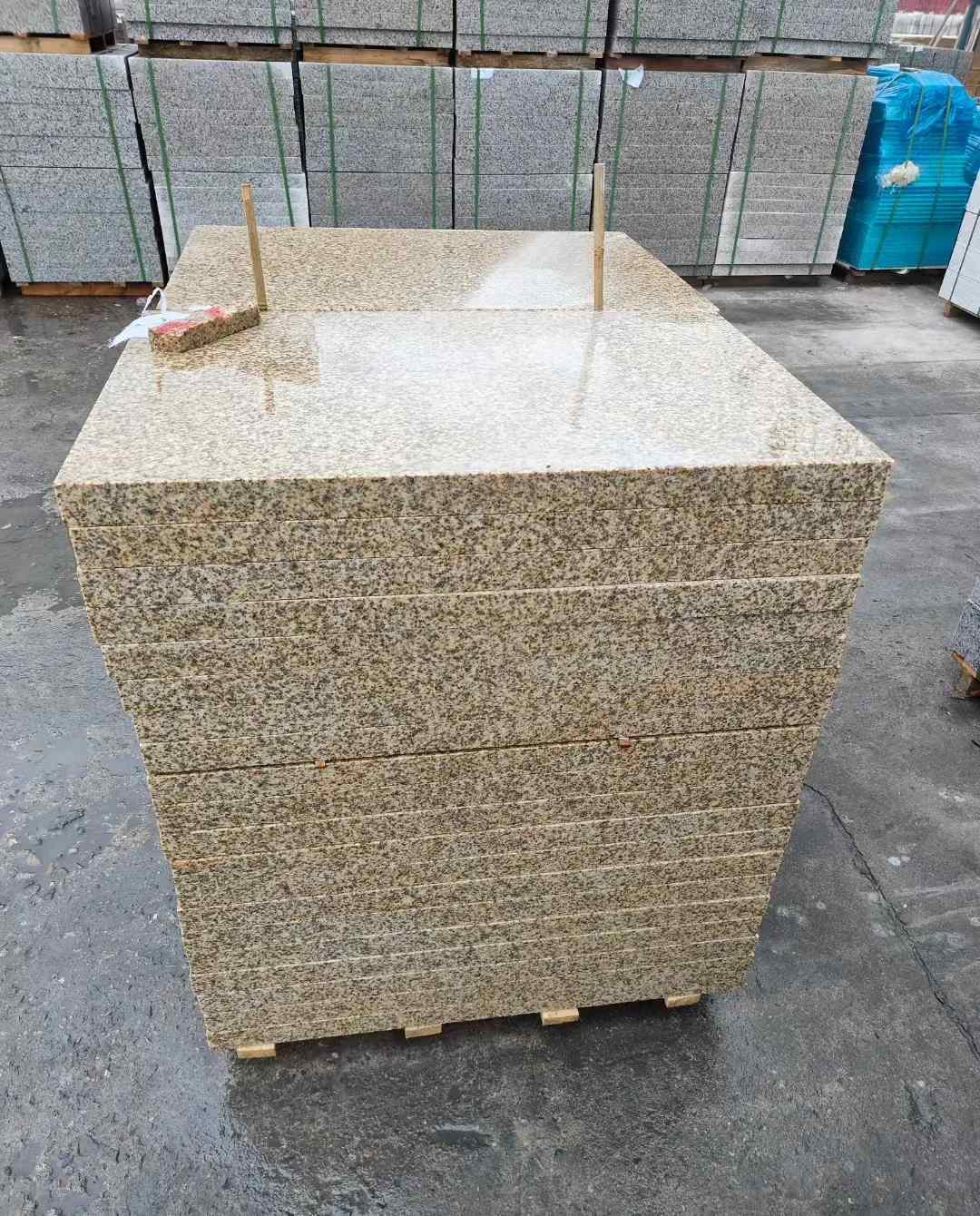 眉山 湖北黄金麻花岗岩石材荔枝面外墙石材