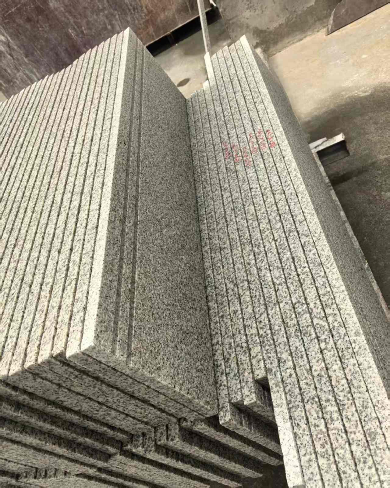 眉山 白麻荔枝面花岗岩楼梯踏步