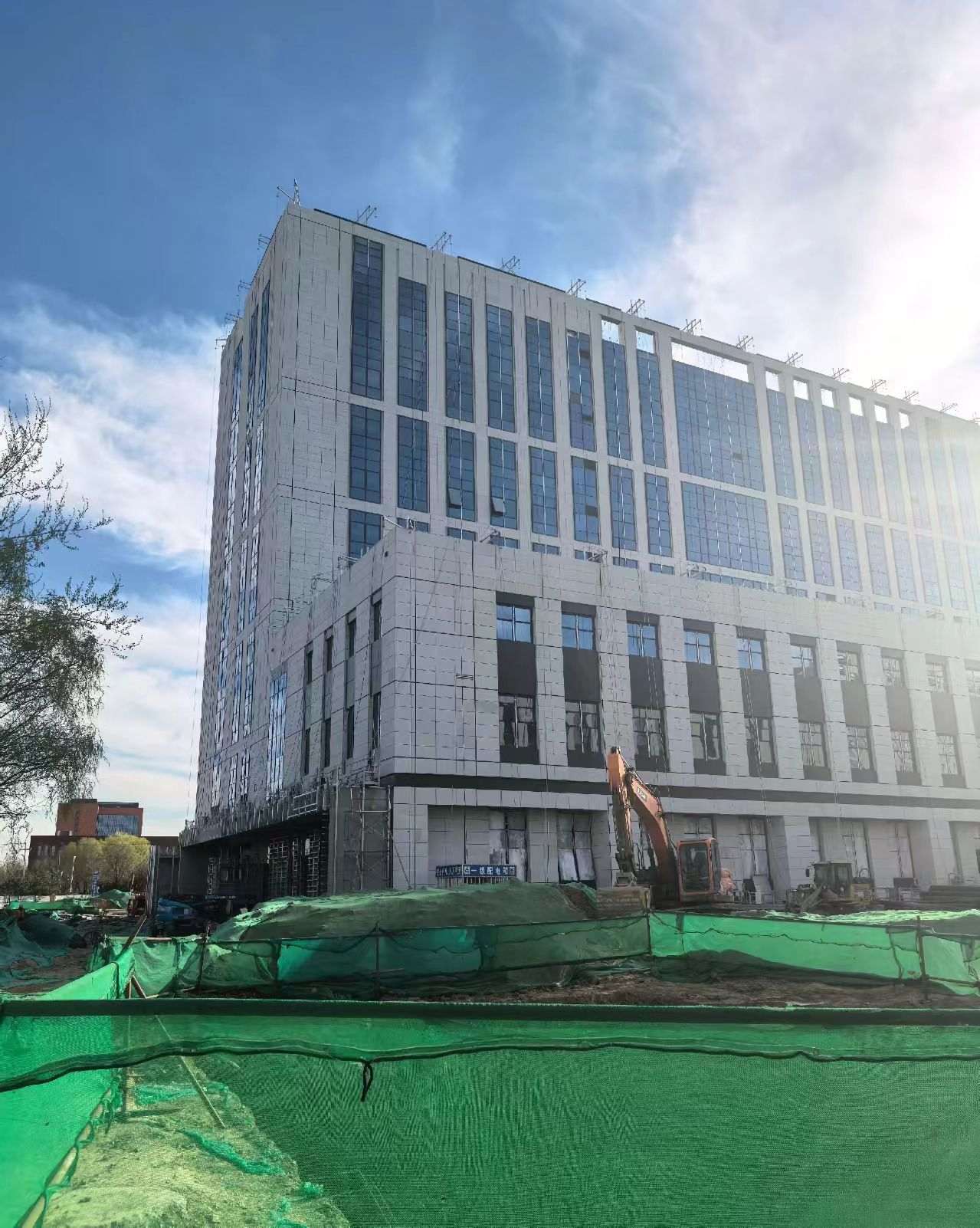 眉山 白麻花岗岩石材外墙干挂